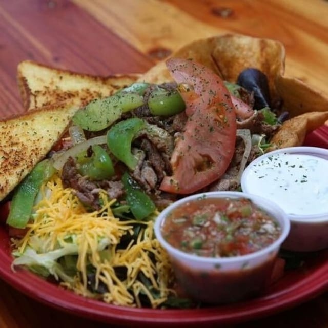 Fajita Salad.